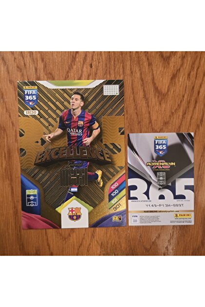 2015 PANINI LIONEL MESSI メッシ 世界99枚限定 LIONEL MESSI 2015-16 Panini FIFA 365 Sticker Collection #359 FC