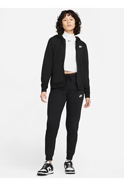 Nike W Club Flc Fz Hoodie Std Women Hooded Zip Jacket Dq5471-010