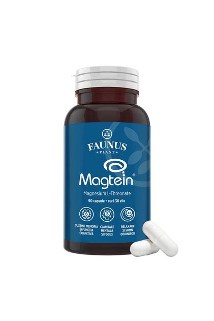 L-treonat de magneziu Magtein® – Formulă complexă de magneziu pentru stres și oboseală