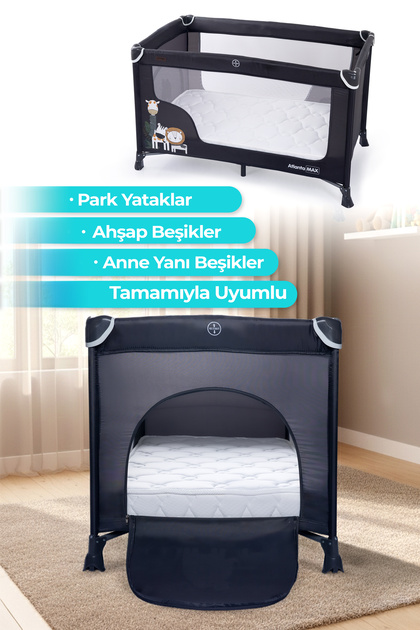 Prego Armoni Oyun Parkı Yatağı Beşik Bebek Yatağı 8095 - Fiyatı