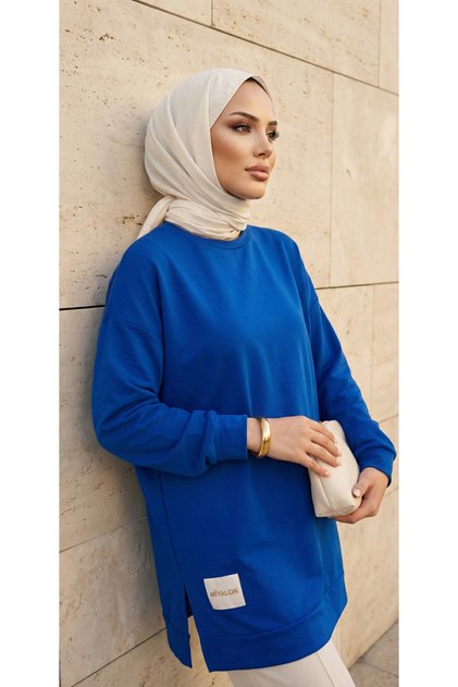 Summer Women's Crew Neck Transitional Tunic