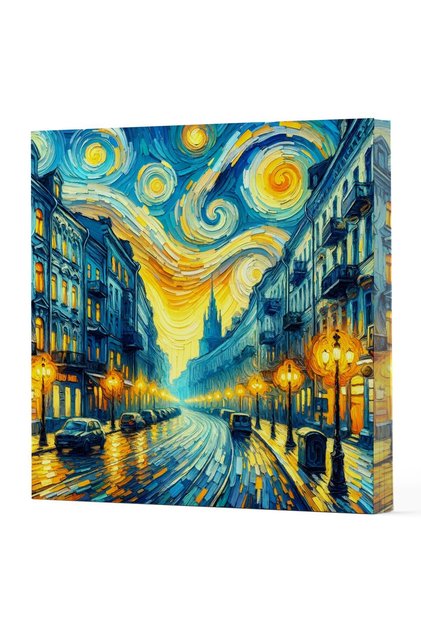 Van Gogh 6 Street - Notebook 15X15