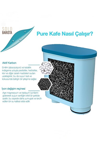 Solo Barista Philips Aquaclean Kahve Makinesi Kireç Önleyici Su