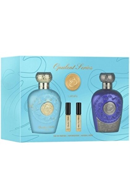 Lattafa Pachet de 2 parfumuri unisex: Khamrah 100 ml + Dukhan 100