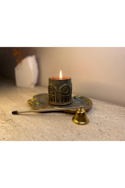 El Yapımı Mum Seti,Eskitme Vintage Hediyelik Mum,Eskitme Ev Dekor,Vintage Decor