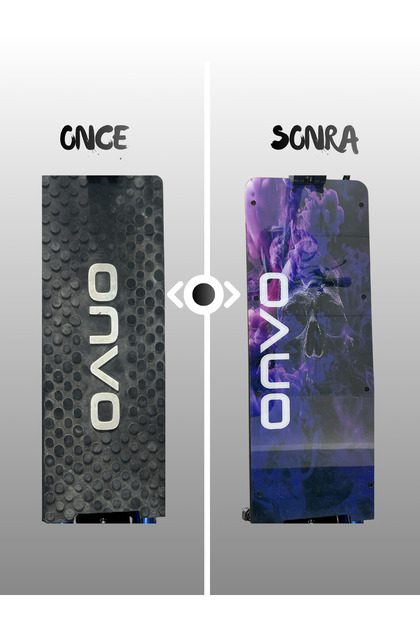 bisiklet dünyam Onvo OV-012 ve ST-08 Uyumlu Deck - Vida Delikli