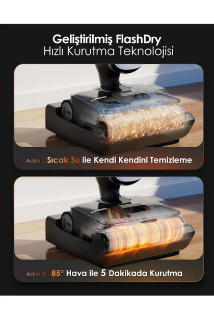 Tineco Neo Floor One S9 Artist Steam Buharlı Akıllı Islak Kuru
