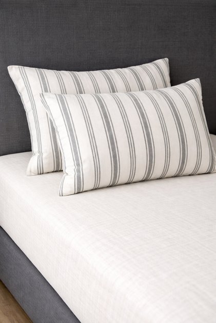 50X70 Double-Sided Cotton Linen Pillowcase – Pack of 2 Double-Sided