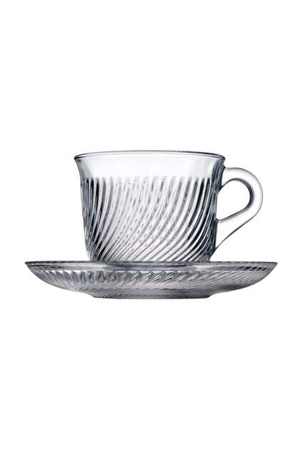 Pasabahce 12 Pieces Marmara Cup And Saucer Set