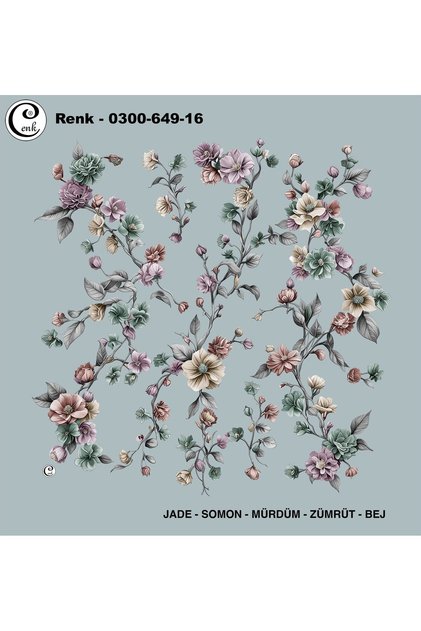 Desenli Oyalık Yazma - 0300-649