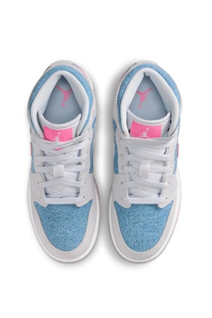 Nike Air Jordan 1 Mid SE Denim Kadın Sneaker Ayakkabı - Fiyatı