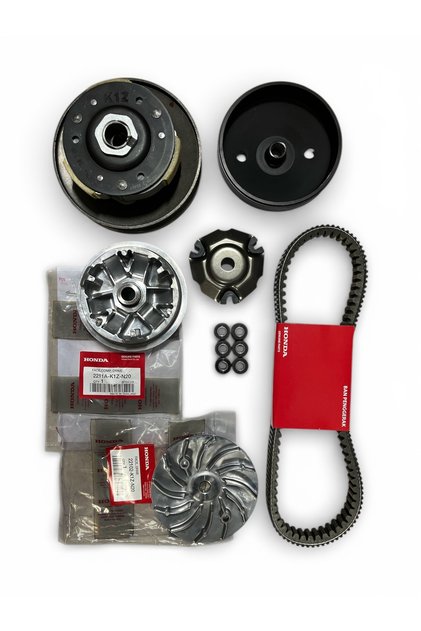 Genuine Honda PCX Drive Belt Kit – Includes Belt, Rollers, Sliders & Clutch For 2021-2025