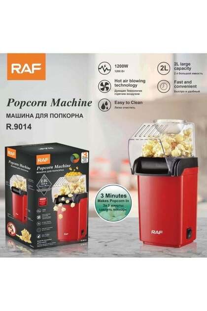 Popcorn Machine with Hot Air Blowing Technology and 2L Large Capacity