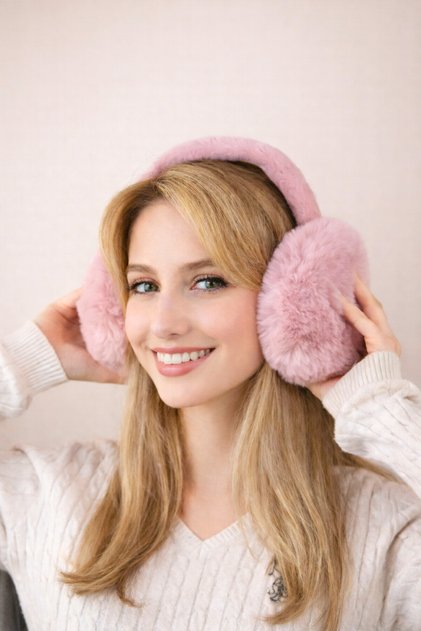 SOĞUKTAN KORUYUCU SOFT PELUŞ KULAK KORUYUCU KULAKLIK