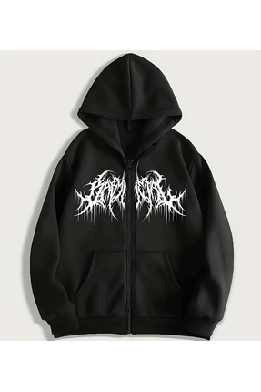 Trendiz Unisex Gothic Ruthless Sweatshirt Hoodie Siyah - Fiyatı Trendiz Unisex Gothic Ruthless Sweatshirt Hoodie Siyah - Fiyatı