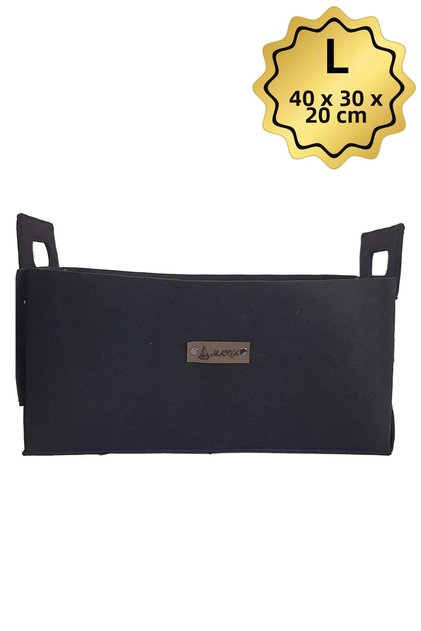L Size Felt Storage Box – 40×30×20 Cm, with Handles, Foldable Organizer Box