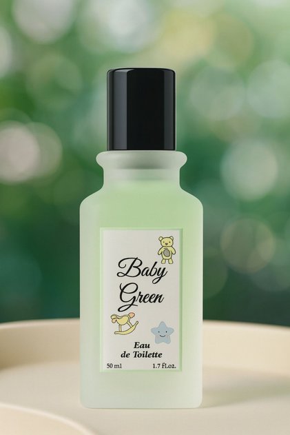 عطر اطفال بيبي قرين او دي تواليت 50مل Baby Green Eau de Toilette for Kids