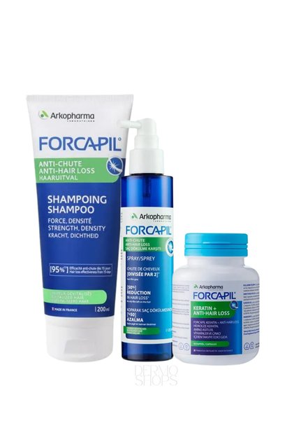 Forcapil Keratin Saç Dökülme Karşıtı Bakım Set