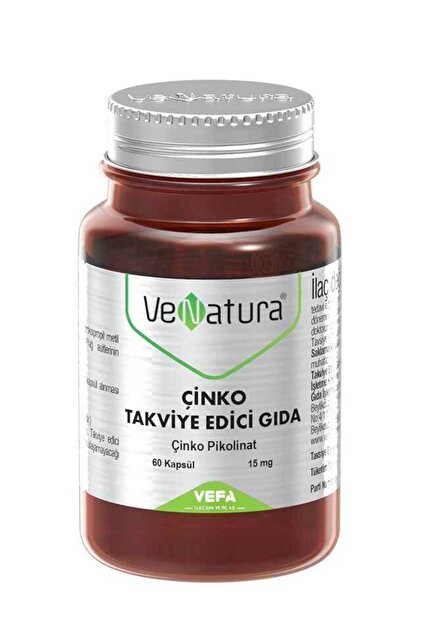 Çinko Pikolinat 15 Mg 60 Kapsül