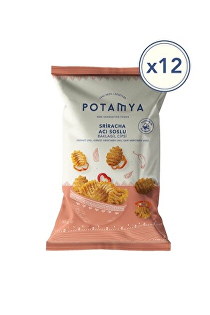 POTAMYA Zeytinyağlı Baharatlı Baklagil Cipsi x12 - Fiyatı, Yorumları