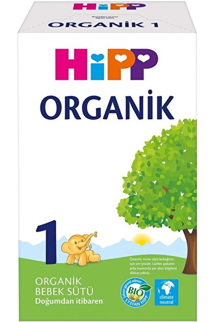 Hipp Organik Bebek Sütü 600GR No:1 (1. Aydan İtibaren) - Fiyatı