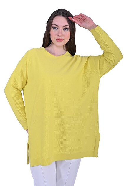 Petibor Knitwear Tunic Yellow
