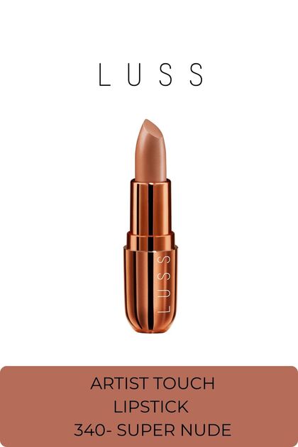 LUSS Artist Touch Nude Lipstick 340 SUPER NUDE - Fiyatı, Yorumları