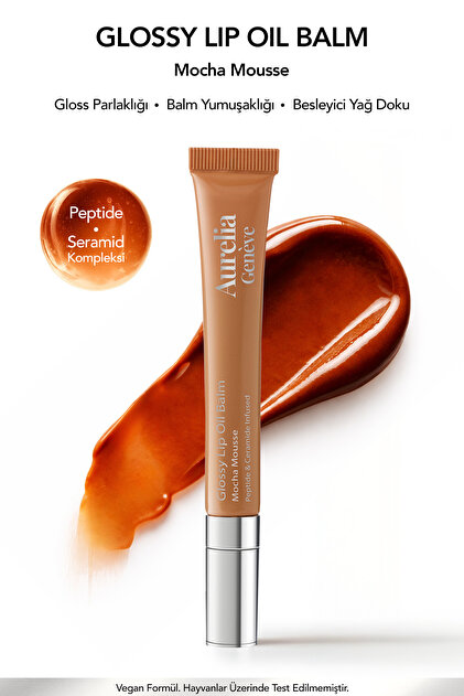 Aurelia Genève Glossy Lip Oil Balm - Nemlendirici Etkili Renkli