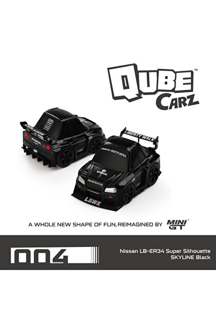 TOYTOPIA mini gt QUBE CARZ Nissan LB-ER34 Super Silhouette SKYLINE