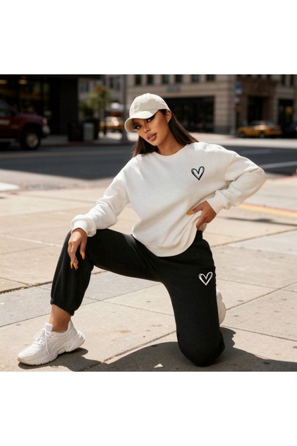 3 Thread Combed Cotton Fabric Comfortable Fit Tracksuit Set