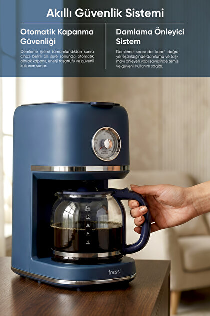 Fressi Kadranlı Filtre Kahve Makinesi 1,5L FR-FC1015 Urban