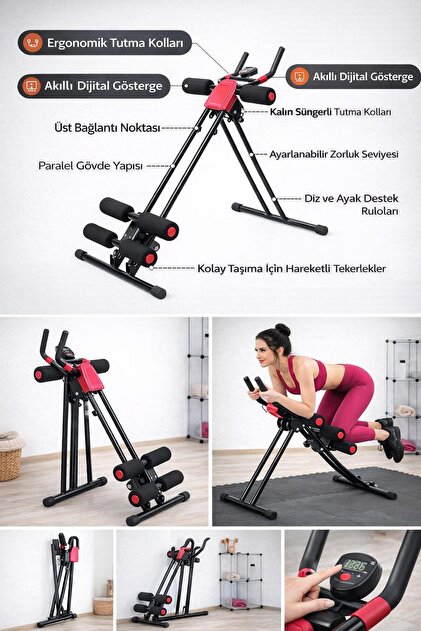 Ab Vertical 5 Mins Shaper Egzersiz Ve Mekik Aleti Fiyatı