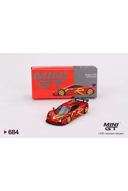 mini gt 1/64 Mclaren F1 Gtr 1996 Presentation MGT00684 - Fiyatı