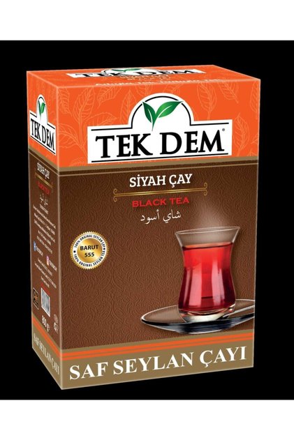 İTHAL ÇAY BARUT TEKDEM TURUNCU 800GR ORJINAL SRI LANKA