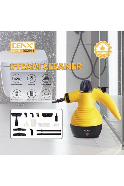 Multi Purpose Steam Cleaner 14 in1with 1200W Long Wand and 350ml Water Capacity