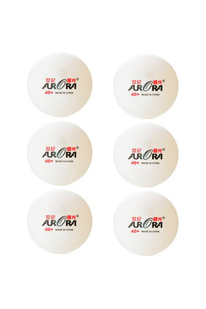 Ittf Standards 40 Plus Professional Table Tennis Ball (6 PCS)