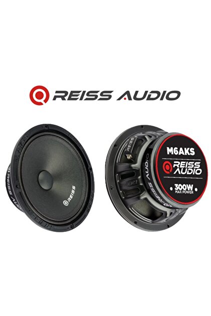 Reiss Audio Rs-M62AKS Deprem Serisi Çifti 600Wat-240W Rms Metal