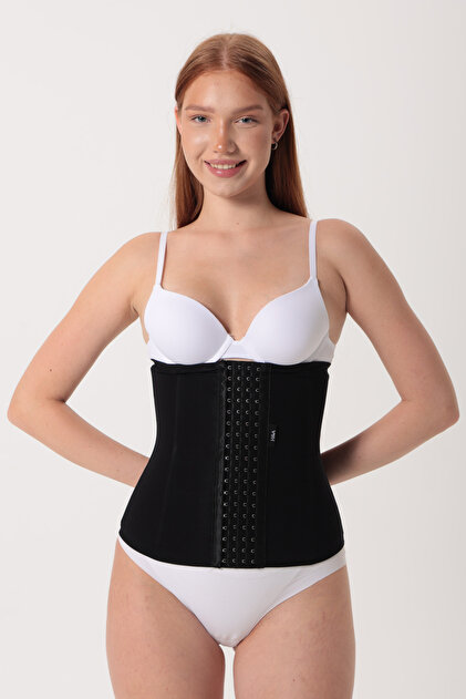 Bel Waist Trainer Korse Balenli Medikal Liposuction Karın Germe Doğum Sonrası Günlük Korse