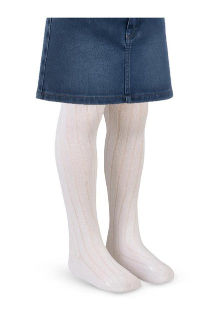 Civil Girls' Derby Plain Pantyhose | School Nursery and Daily Use - Ecru