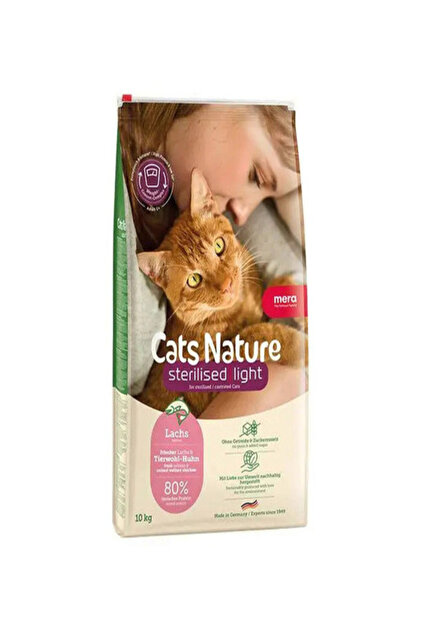 Mera Cats Nature Kısır Somonlu Kedi Maması 2KG - Fiyatı, Yorumları