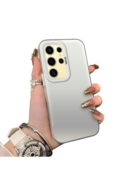 Samsung Galaxy S24 Ultra Compatible Silicone Edge Hard Back Anti-Fall Phone Case