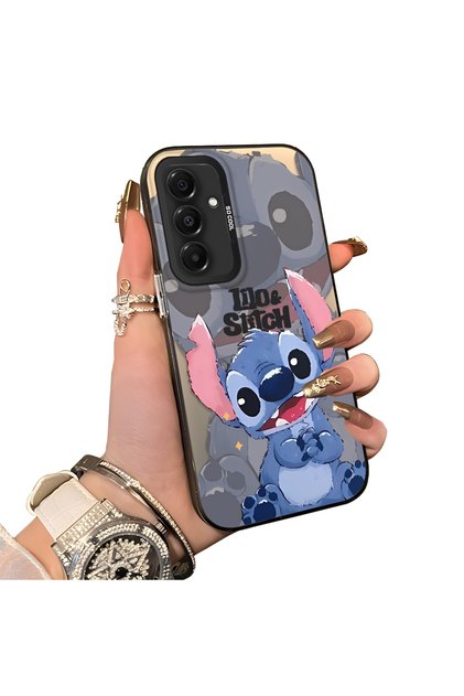 Samsung Galaxy A16 Compatible Silicone Edge Hard Back Anti-Fall Stitch Pattern Case