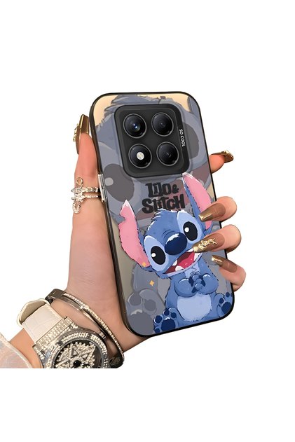 Xiaomi Redmi Note 14 Pro 4g Compatible Silicone Edge Hard Back Anti-Fall Stitch Pattern Case