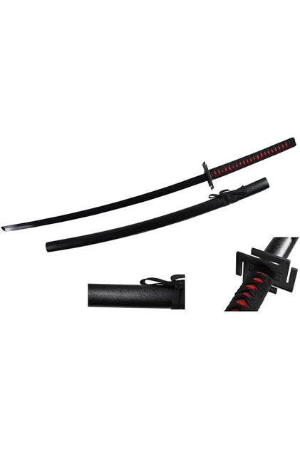 Bleach Ichigo Kurosaki Bankai Sword 104cm Tensa Zangetsu Wooden Katana Replica Cosplay Toy for Kids