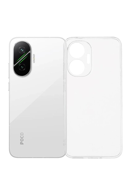 corcishop Xiaomi Poco F7 Kamera Korumalı Silikon Arka Kılıf