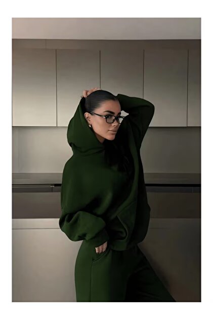 Women's Oversized Broad Leg Tracksuit Set