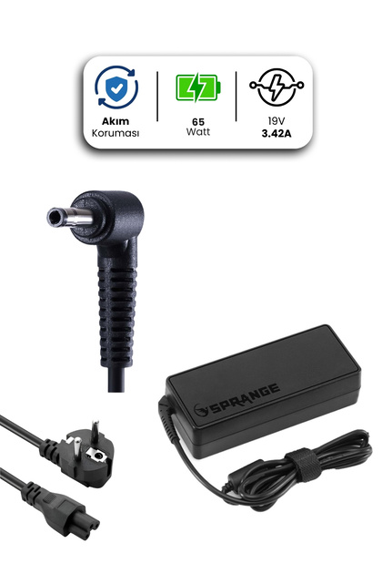 SPRANGE LENOVO Laptop Notebook Adaptörü Şarj Aleti 20V 3.25A 65W