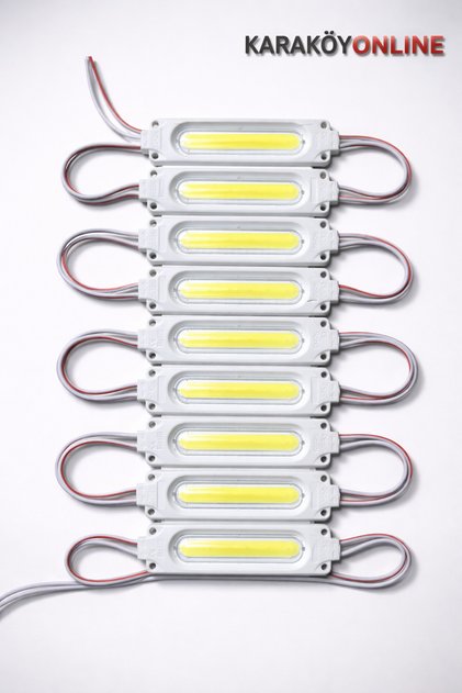 12v 2w Cob Modül Led | Parmak Led | Araç Altı & Oto Iç Aydınlatma | 10'lu Paket