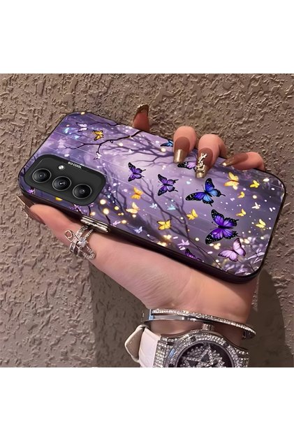 Samsung Galaxy A34 5g Compatible Phone Case Beautiful Butterfly Anti-Impact Camera Anti-Drop