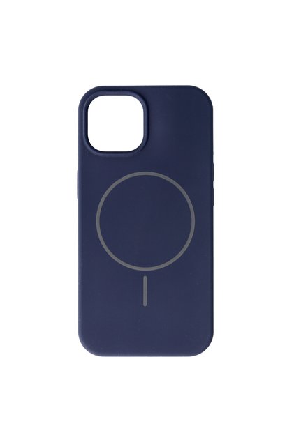 Toc Soft Silicone Magsafe Apple iPhone 15 Albastru